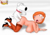 Family Guy porn like Doggy-style